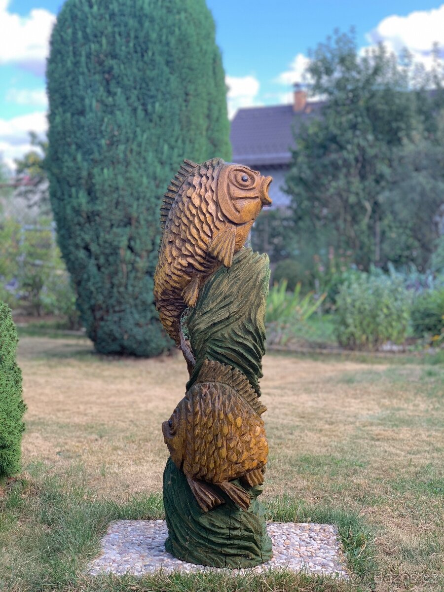 Dřevěná socha - 3