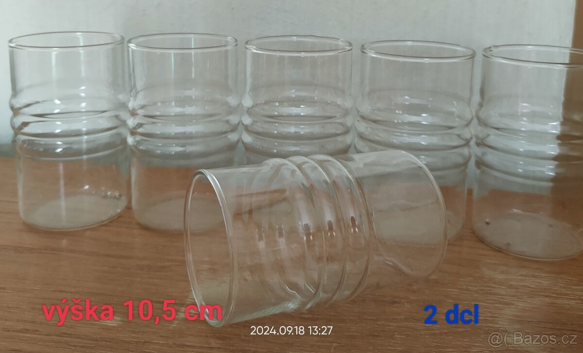 Sady skleniček a skleničky od hořčice - 3