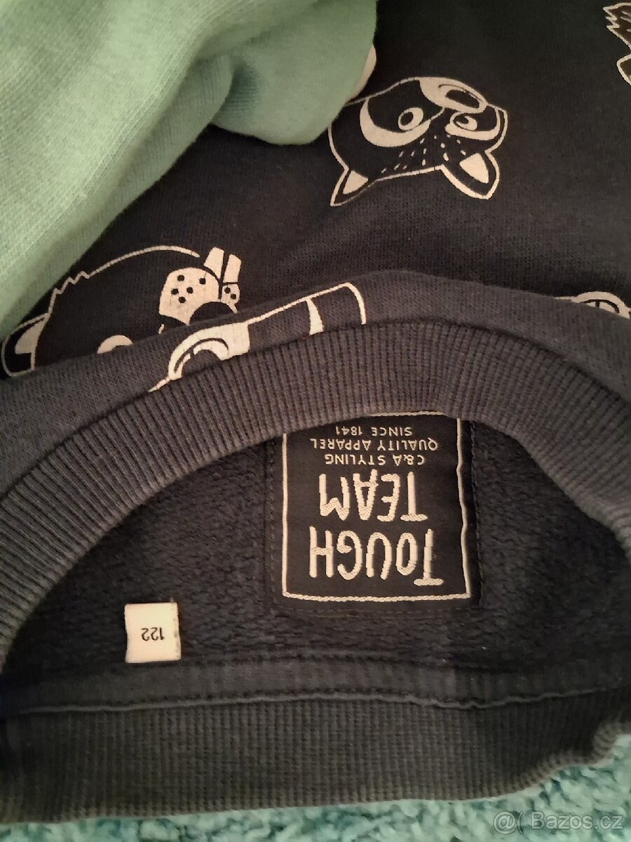 Chlapecke mikiny 3 ks vel. 110 a 122 - 3