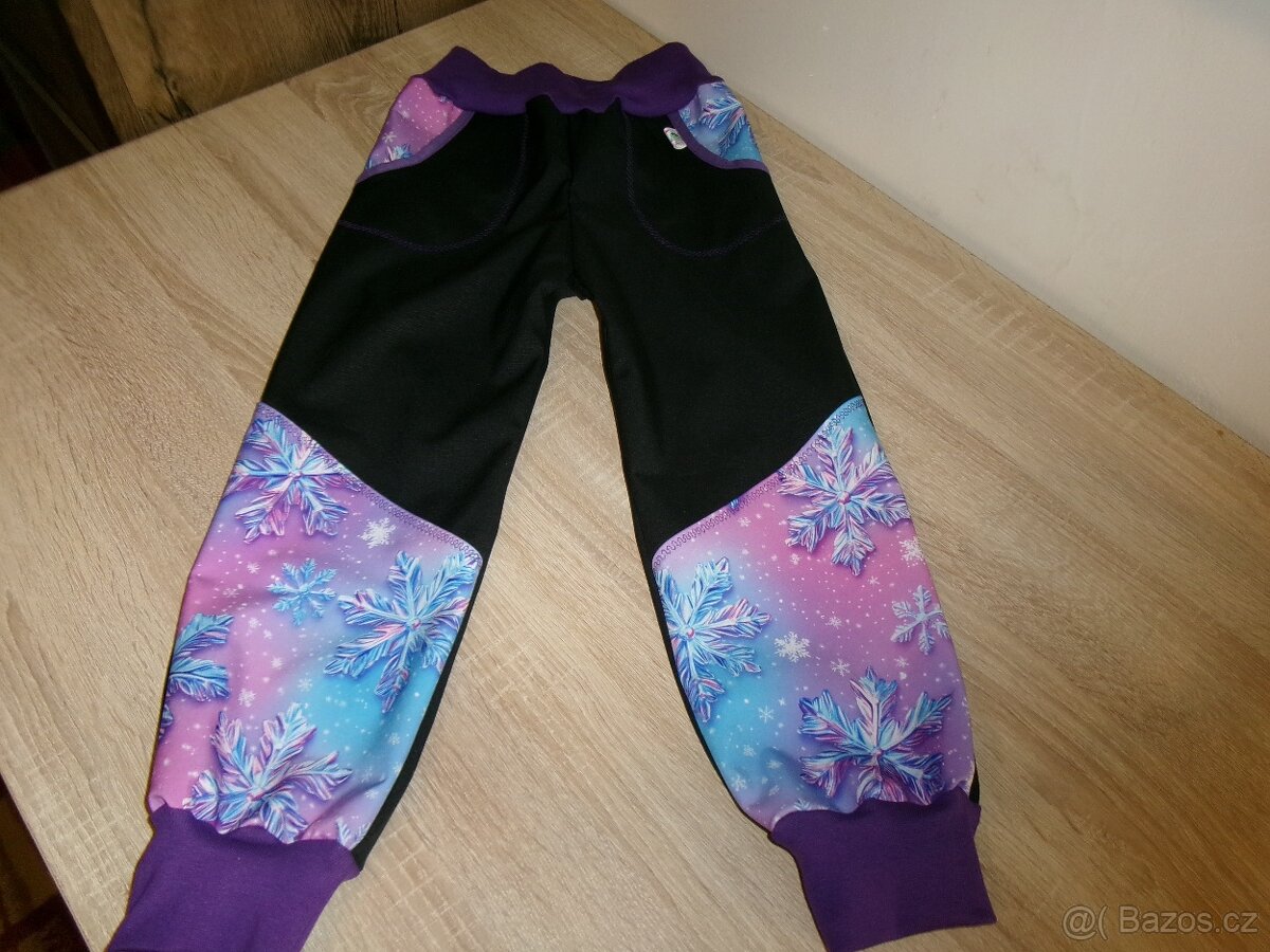 Zimní kalhoty ze softshellu vel.110 více foto - 3