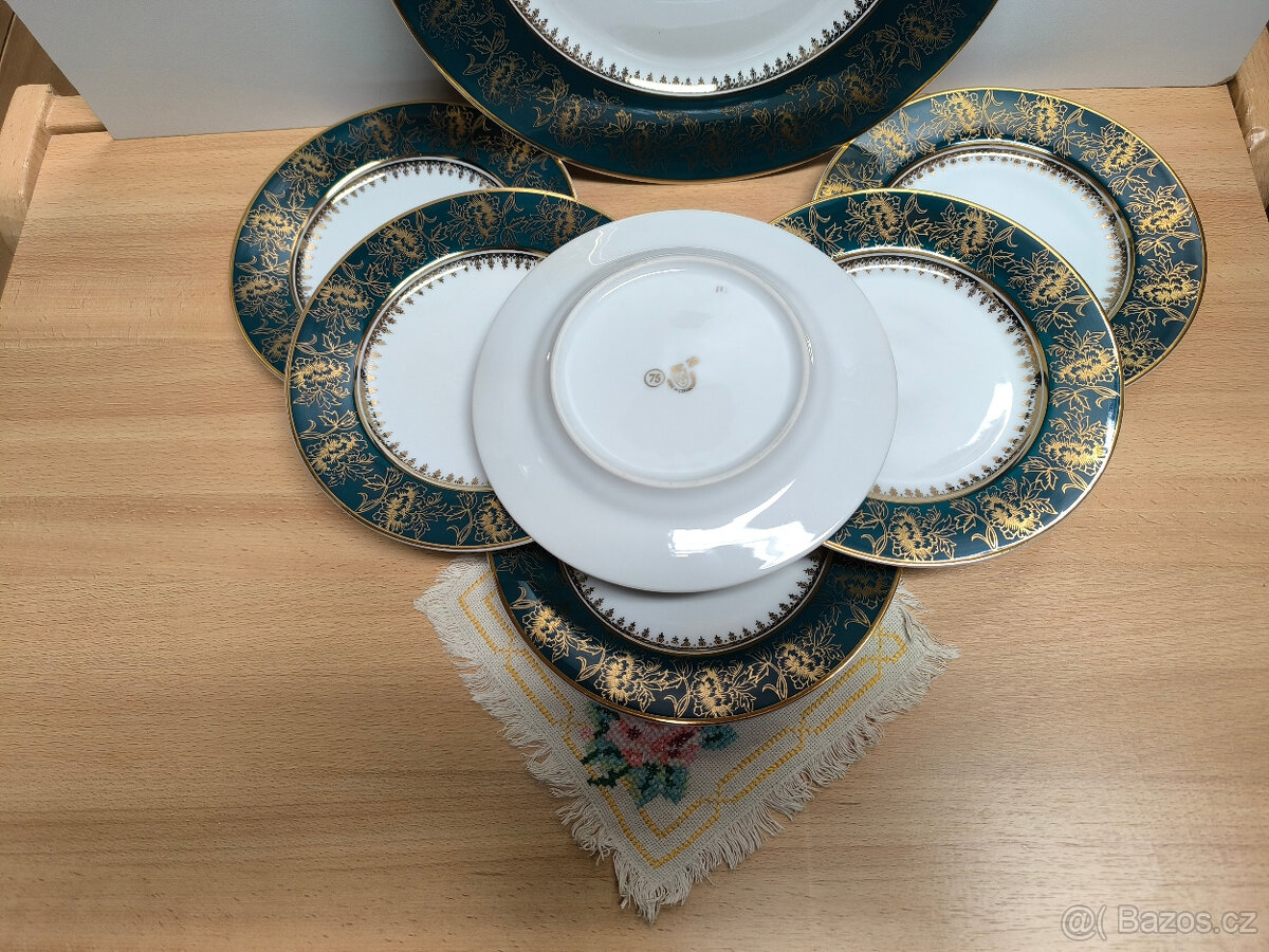 PORCELÁNOVÁ DEZERTNÍ SOUPRAVA JSK - 3