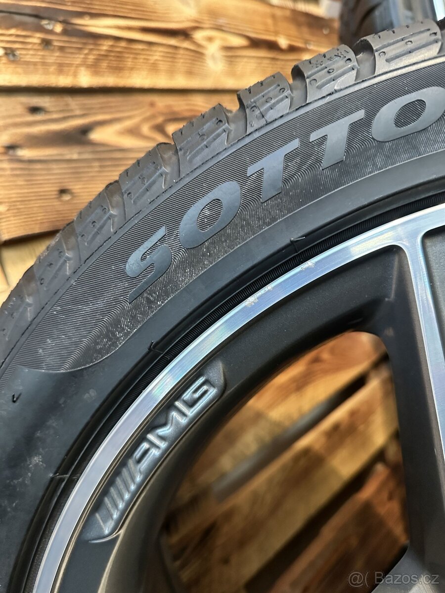 ZIMNÍ - MB- C W205 - orig. ALU disky AMG 5x112 R18 - 3