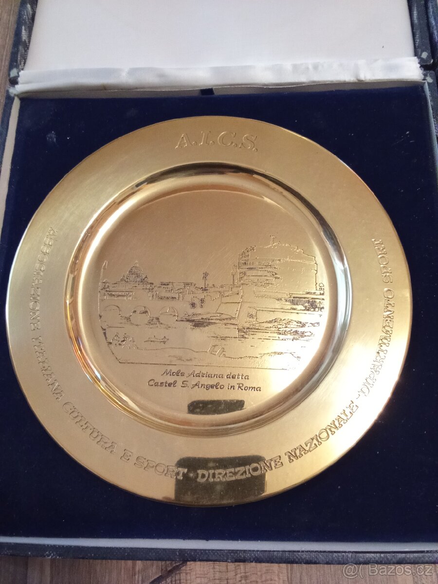 Italské pamětní reprezentační talíře - 3