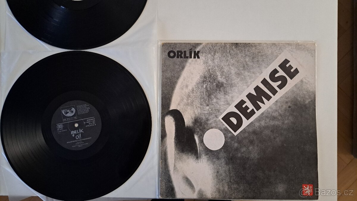 Prodám LP Orlík - OI, Demise, Monitor 1990,1991 - 3