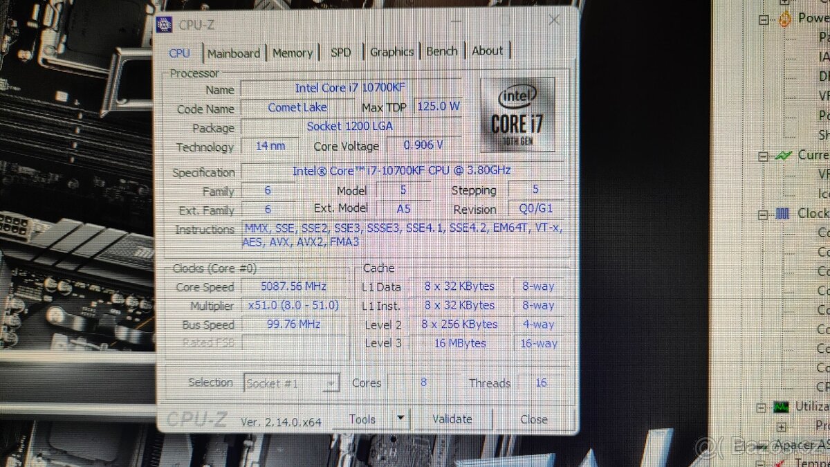 Intel Core i7-10700KF - 3
