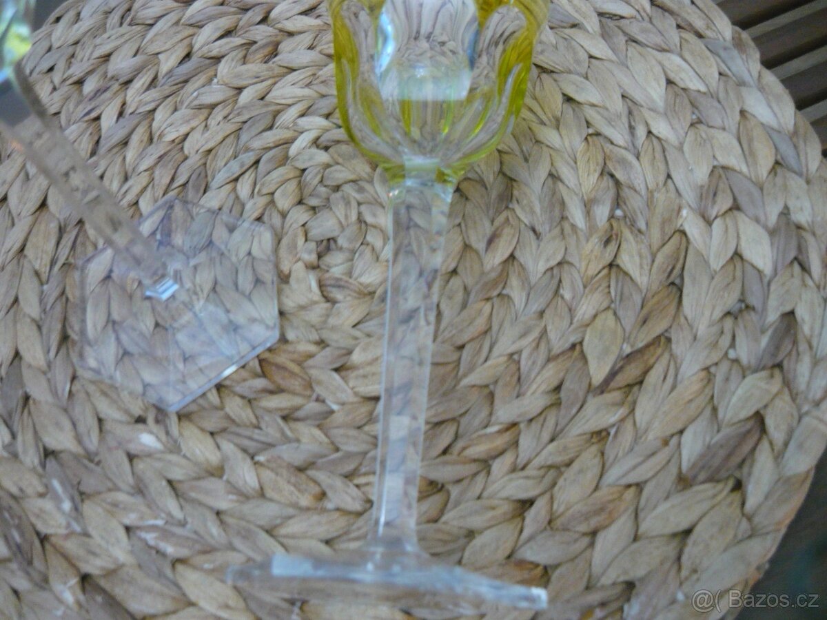 staré těžší skleničky - 3