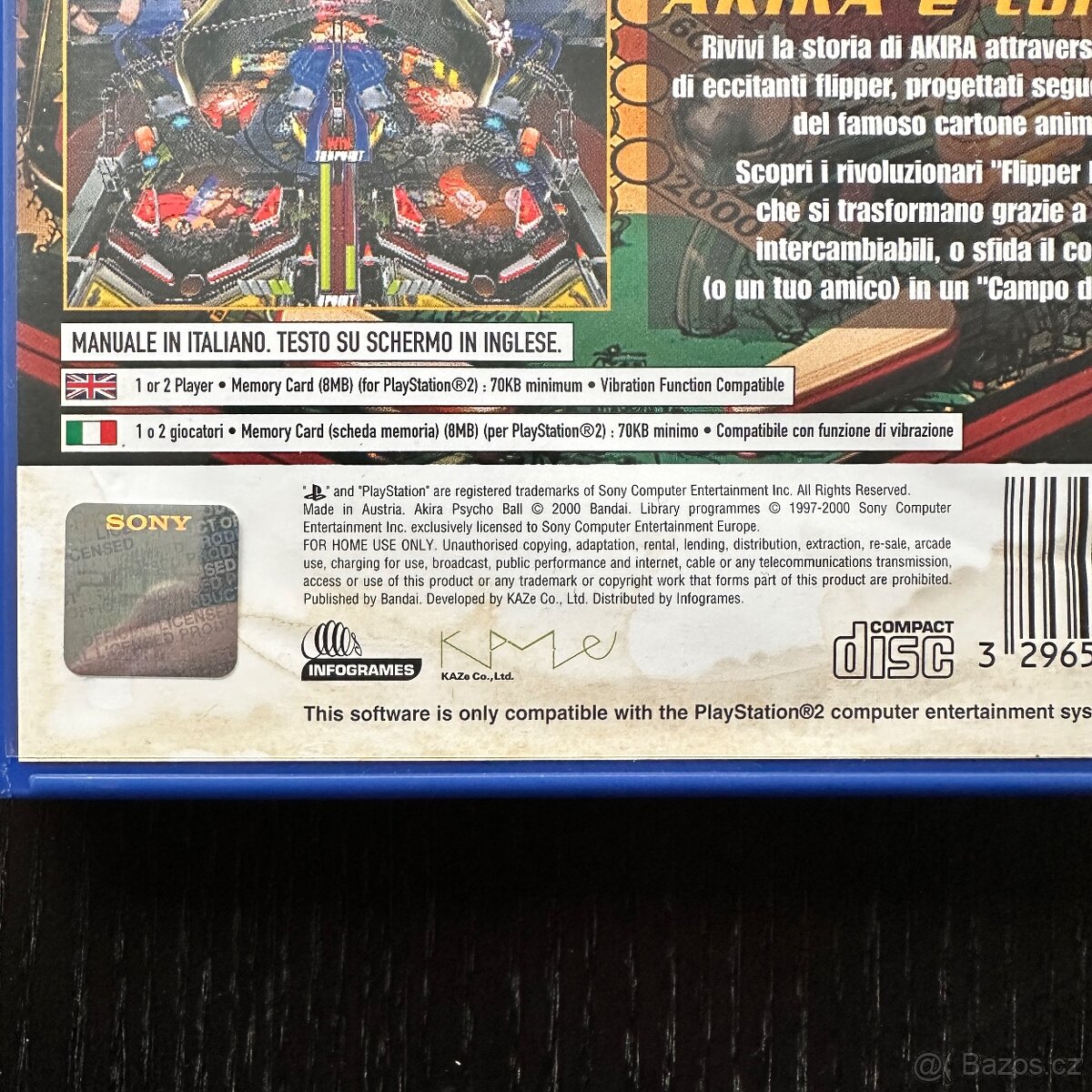 Akira Psycho Ball hra pro Playstation 2 PS2 - 3