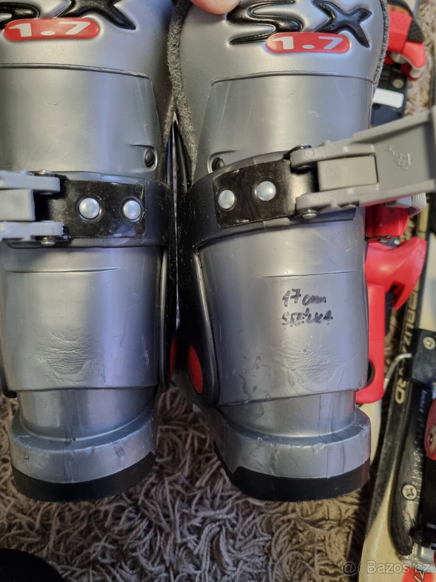 Set detske lyze 70 + lyzaky - 3