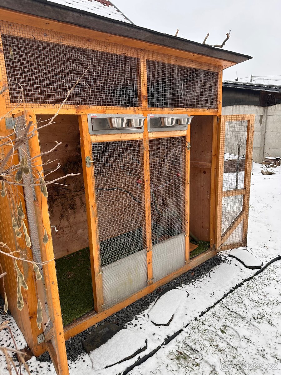 Venkovní voliéra pro papoušky - 3