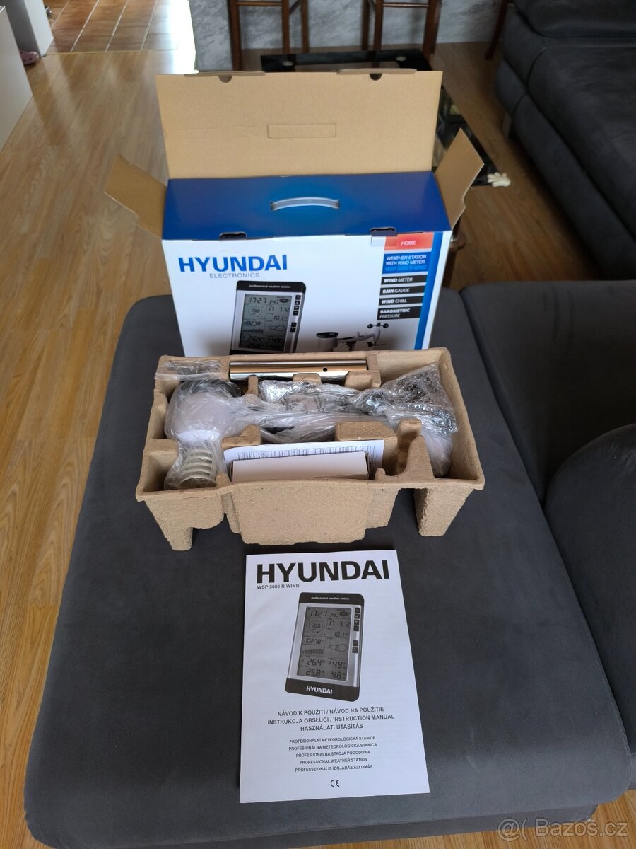 Meteostanice Hyundai WSP 3080 R WIND - 3