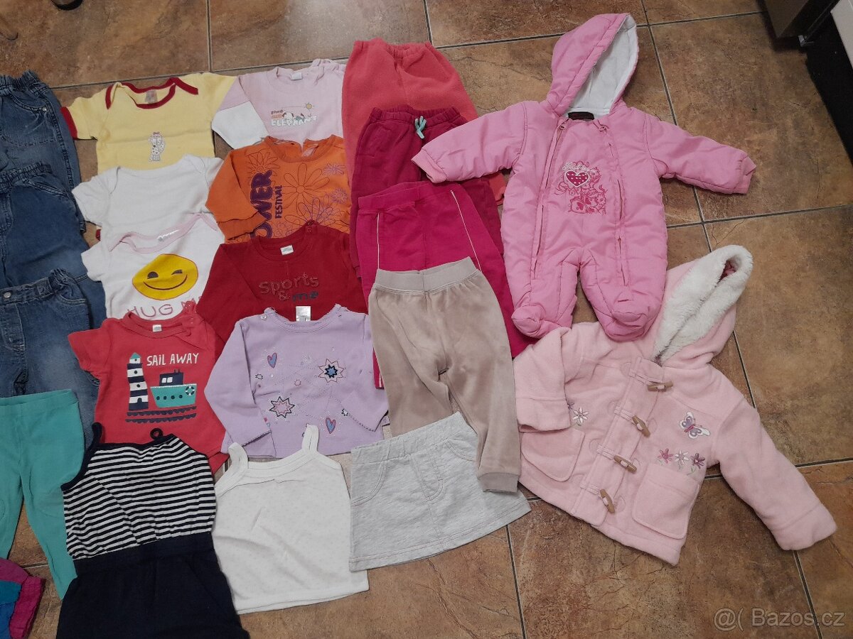 Dívčí set/balík, vel. 74 - 3