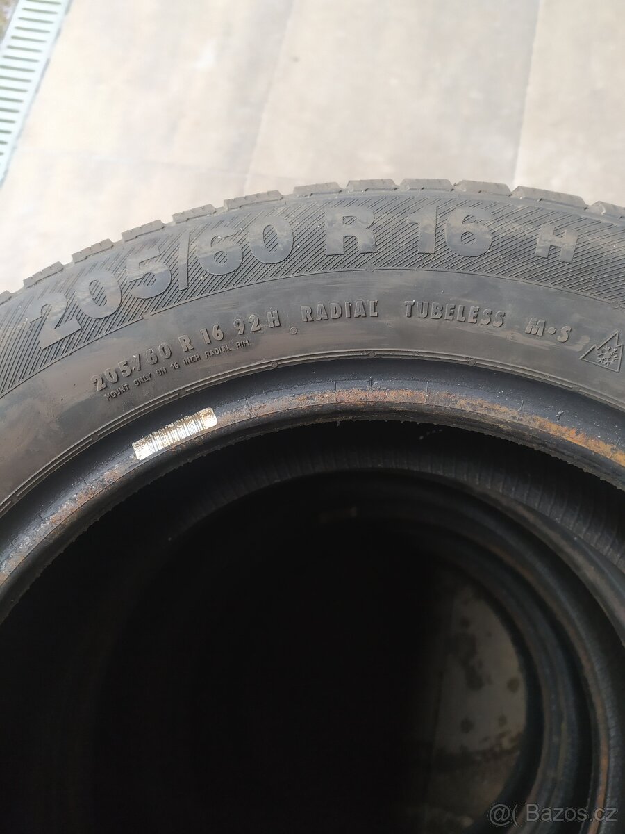 Zimní pneu Barum 205/60/16 92H - 3