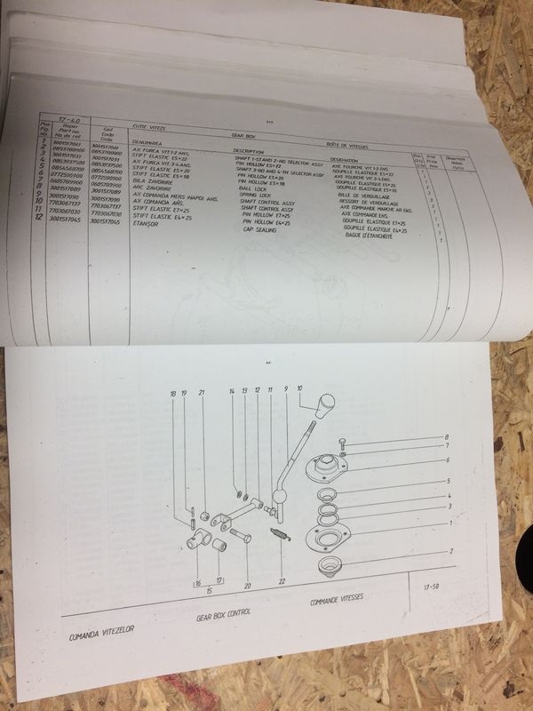 Katalog náhradních dílů ARO 10 - 3