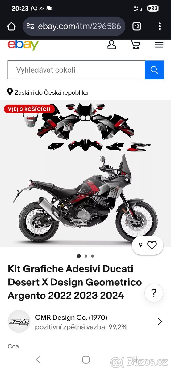 Ducati DesertX - polepy - 3