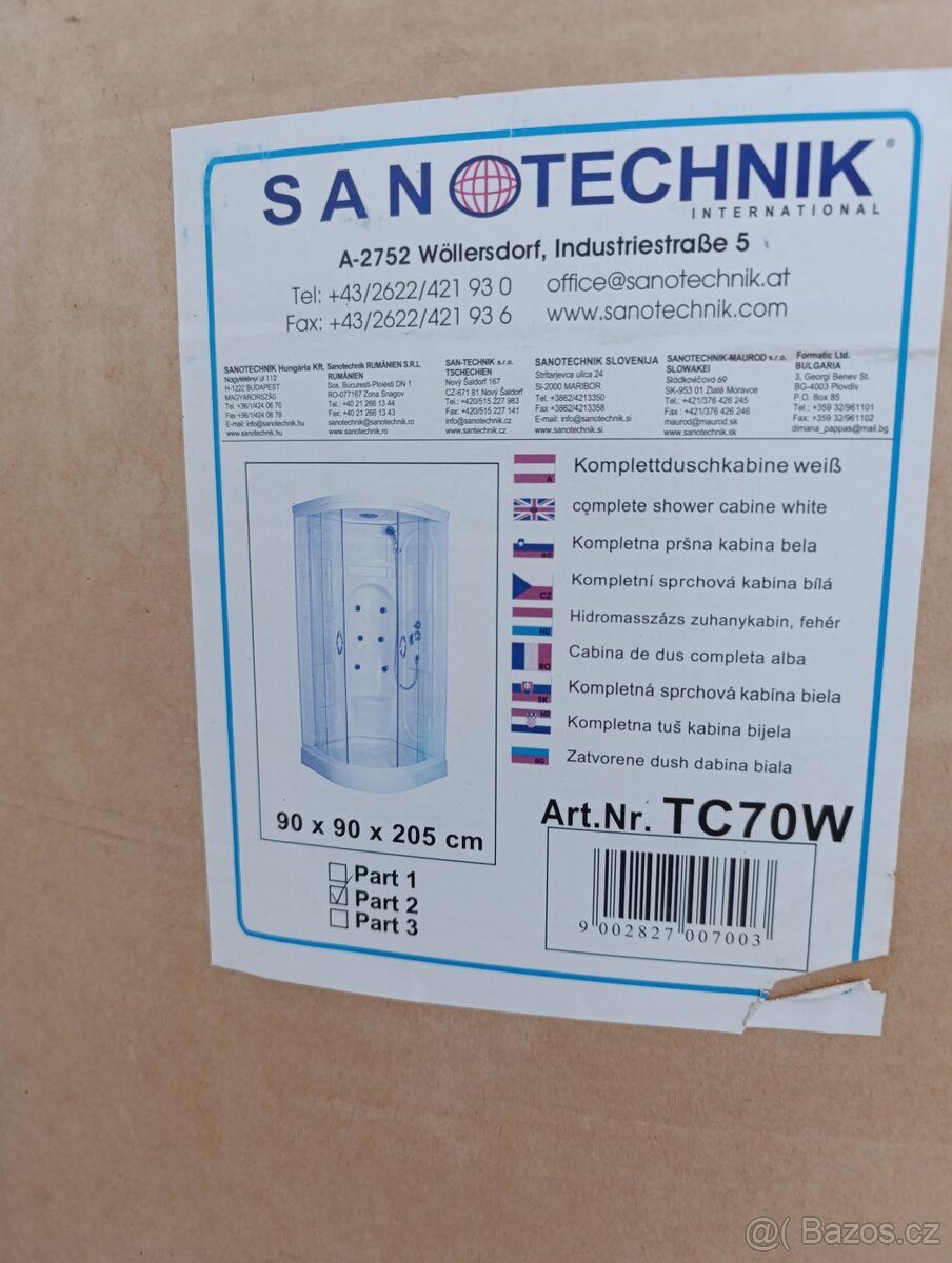 sprcha TCW70 - 3