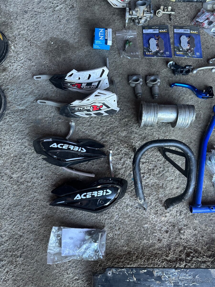 Prodám díly na Yamaha YFZ 450R ze vstřikováním