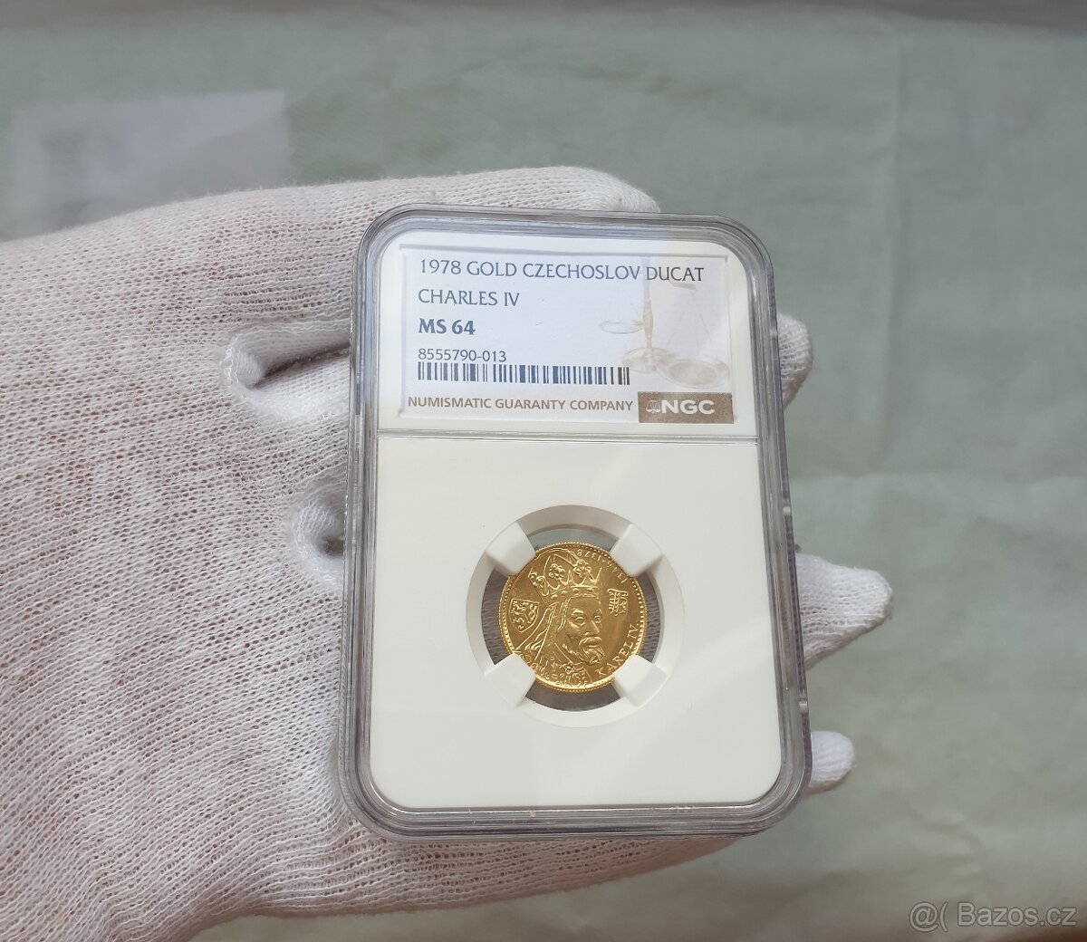 ★★★Zlatý Dukát Karel IV. 1978 ★NGC MS 64★ Top Stav Vzácný - 3