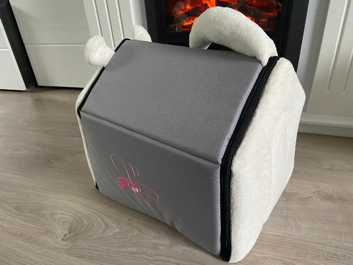 Huhubamboo kvalitní a luxusní bouda pro psy/kočky - 3