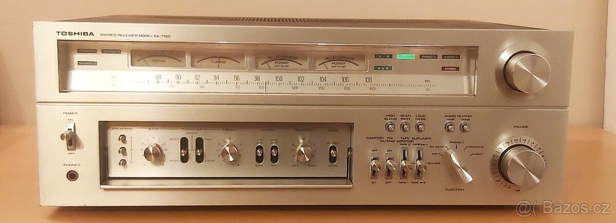 TOSHIBA SA-7100 TOP MONSTER STEREO RECEIVER - 3