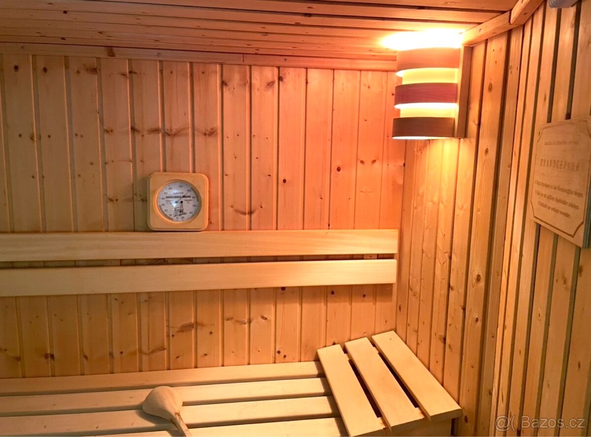 Finská sauna, kvalitní a dobře izolovaná - 3