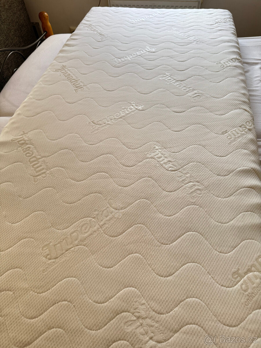 Zdravotní matrace + lamelový rošt 90x200cm - 3