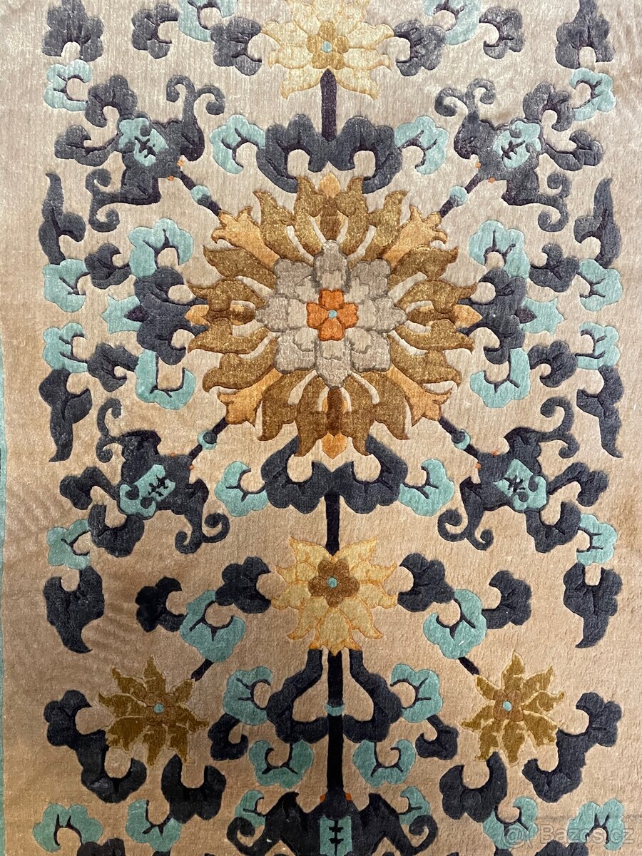 Čínský hedvábný luxusní koberec TOP 170x90 - 3