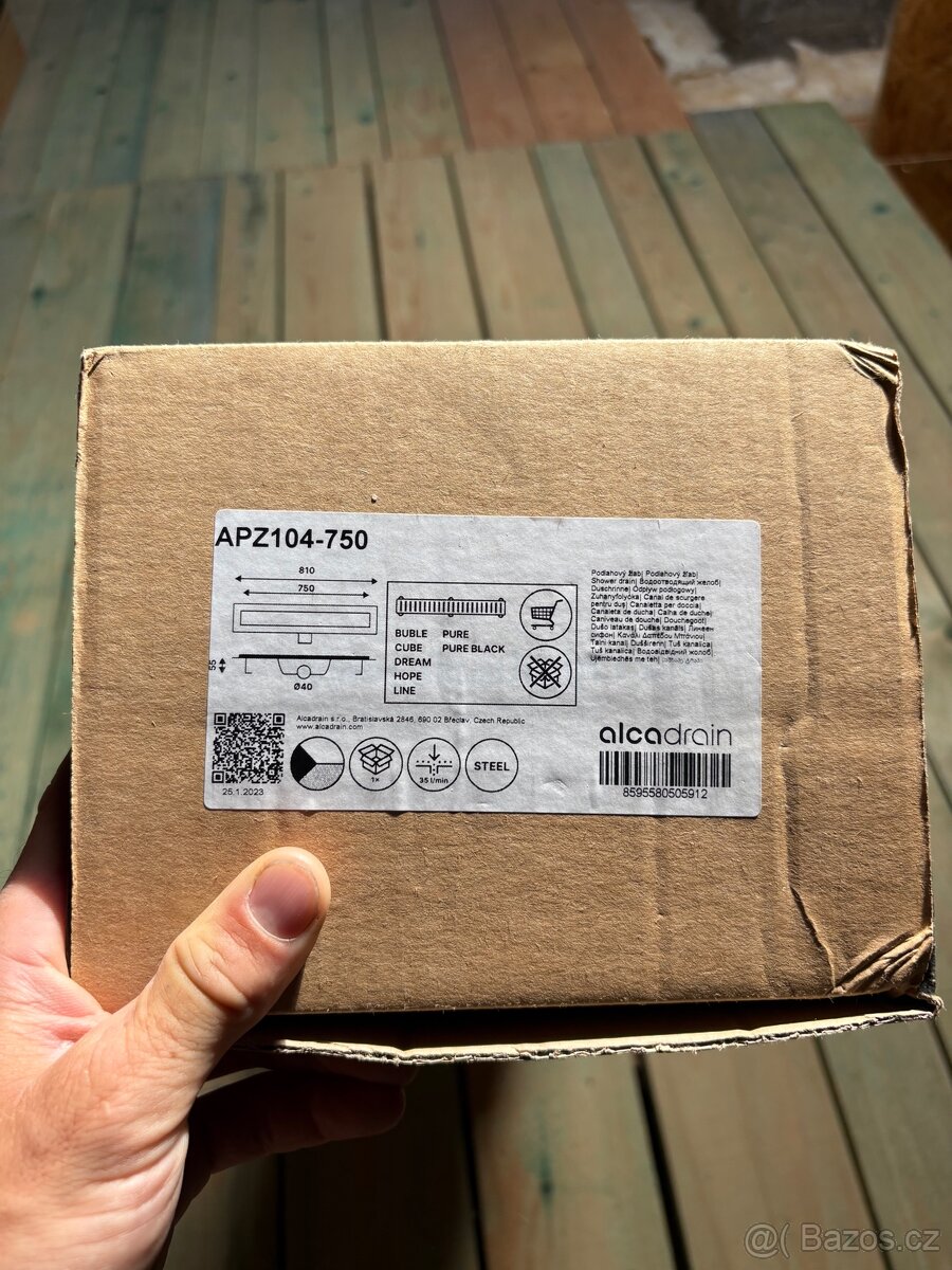 Žlab do sprchového koutu ALCA a TECE - 3