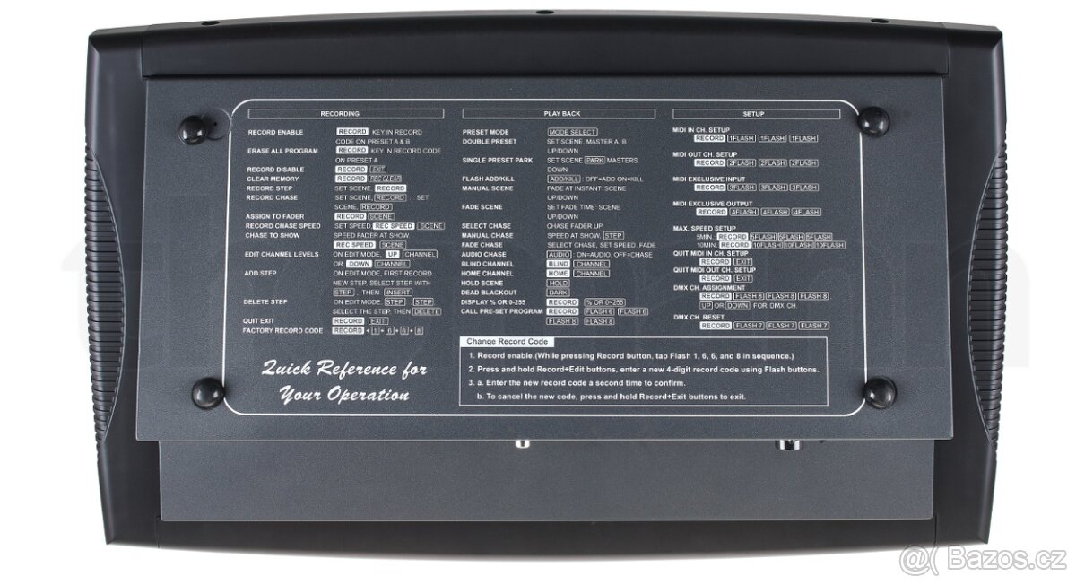 DMX Ovládač světel Botex Controller DMX DC-1224 - 3