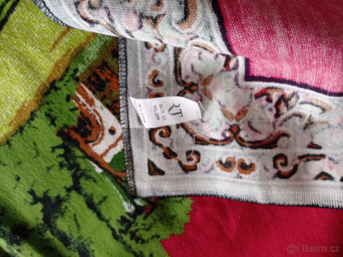 Retro textilní obraz Labutí jezero - 3