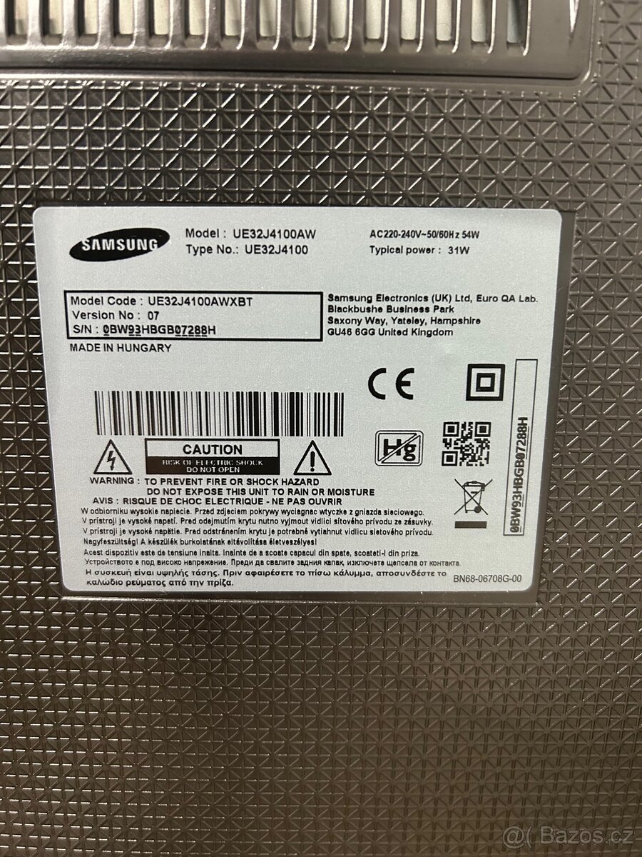 Samsung LED TV 32” UE32J4100 - 3