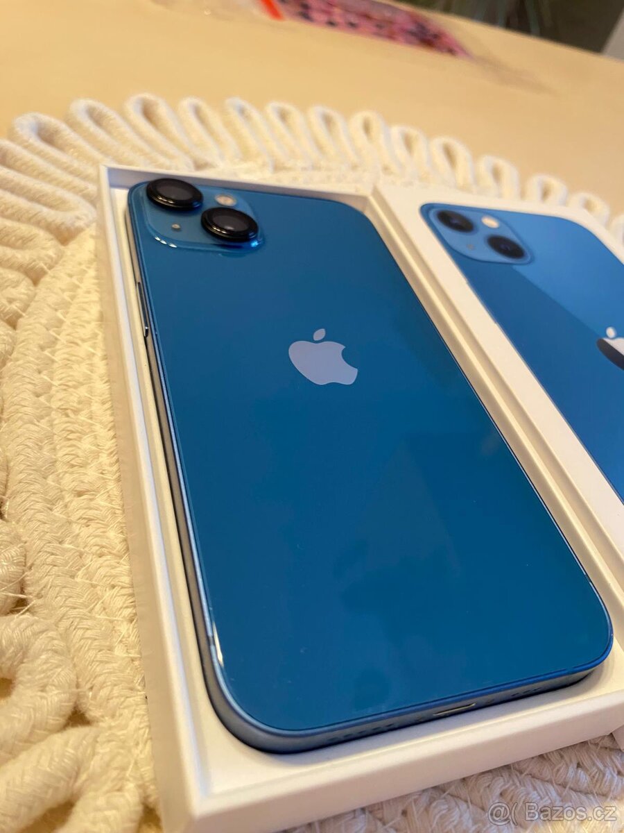 IPhone 13 - 128GB Modrý - 3