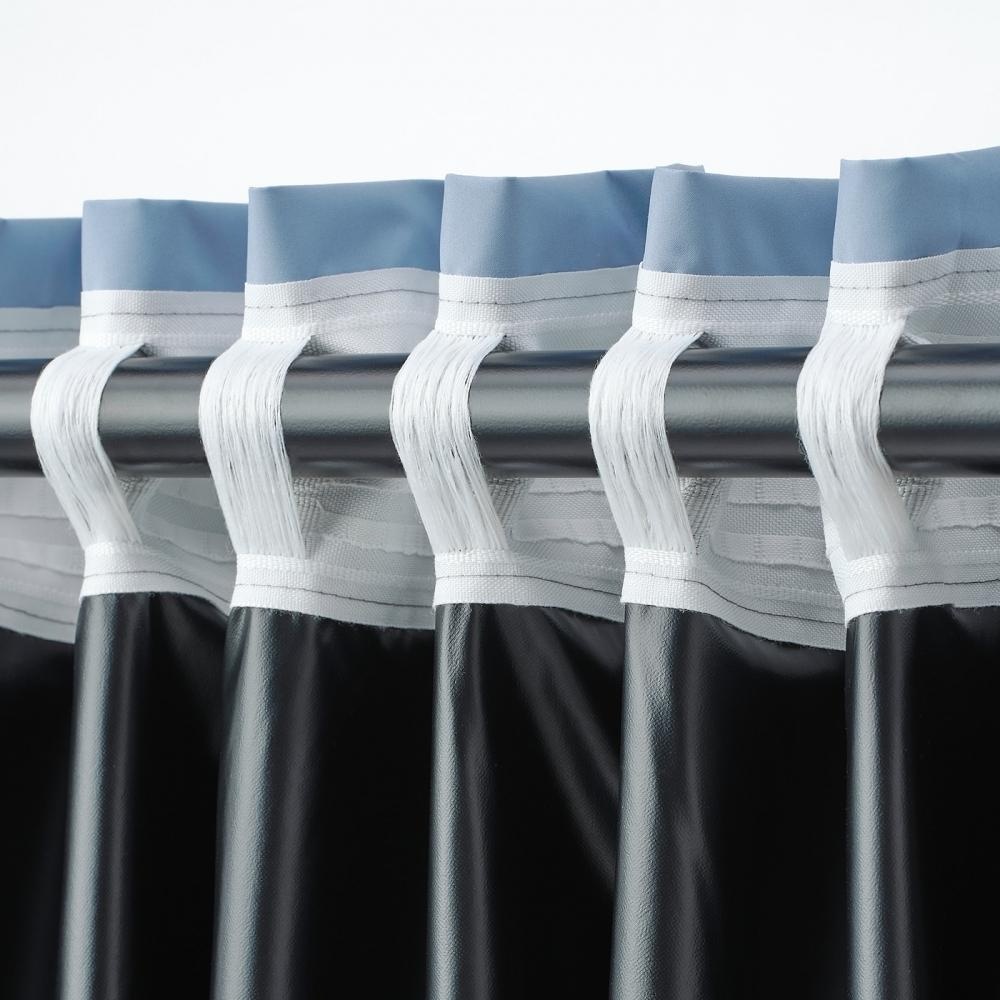 Ikea zatemňovací závěs Bengta modrý - 3