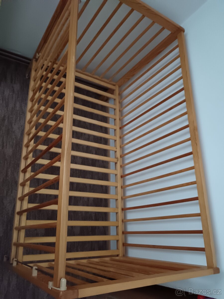 Dětská dřevěná postýlka - 3