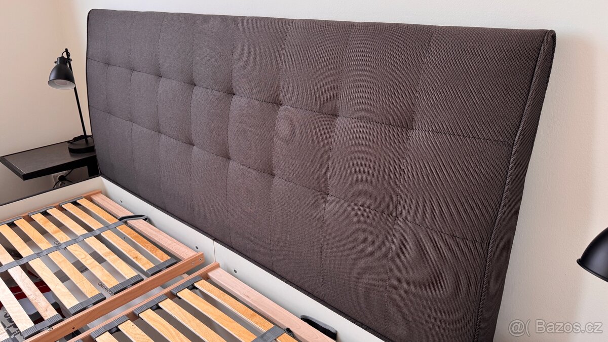 Čalouněna postel 180/200 cm - 3