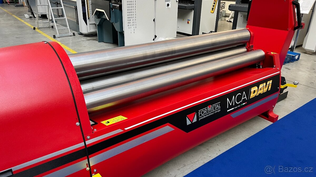Hydraulická zakružovačka plechů DAVI, model MCA 2019 - 3