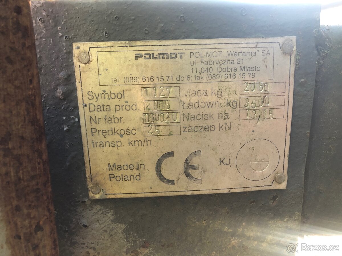 Prodám samonakládací vůz na balíky. - 3