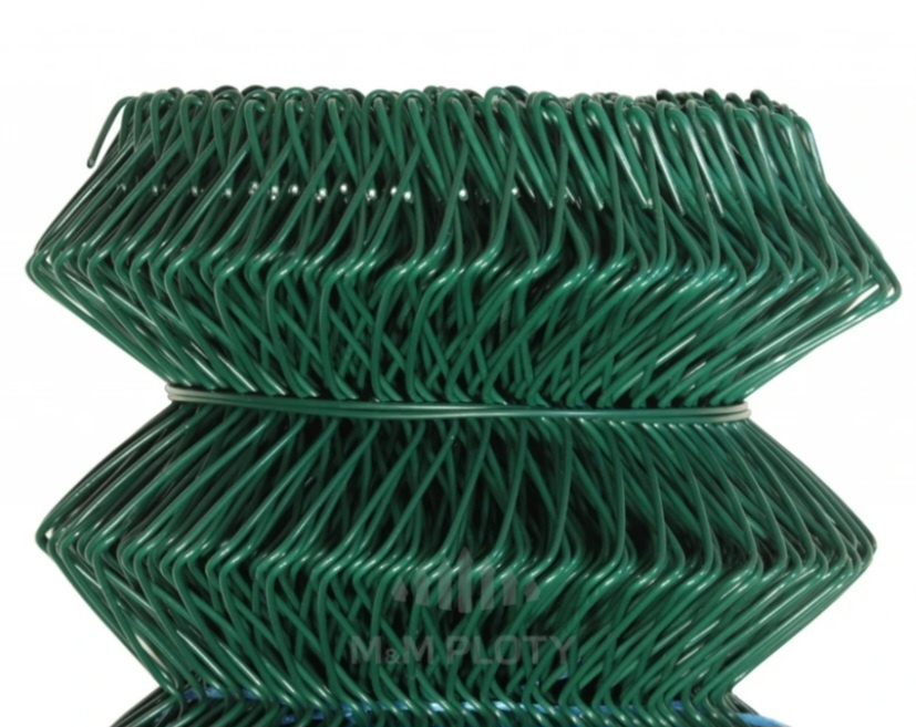 Poplastované pletivo + plotové sloupky – nové - 3