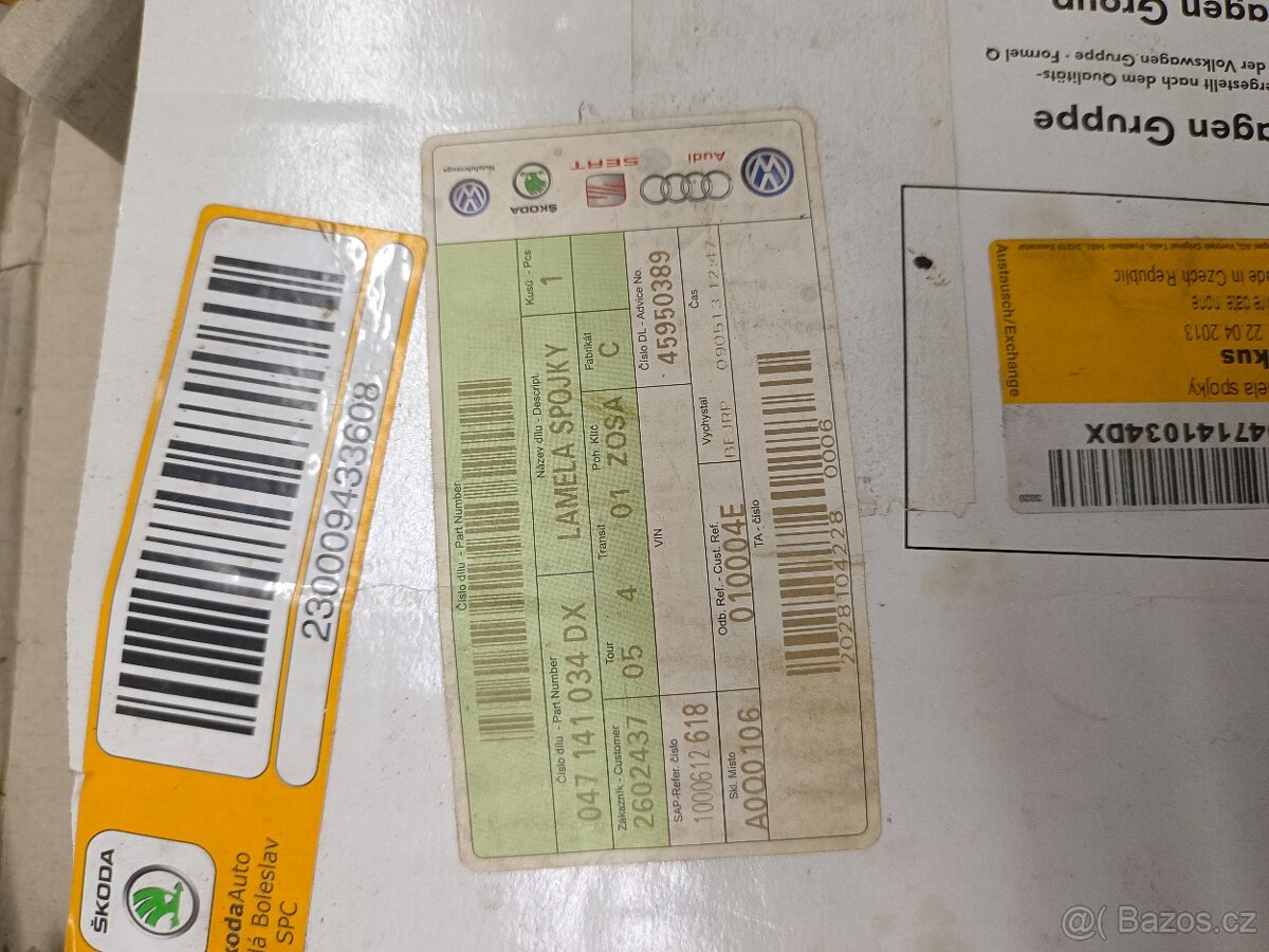 Spojková lamela Sachs - 3