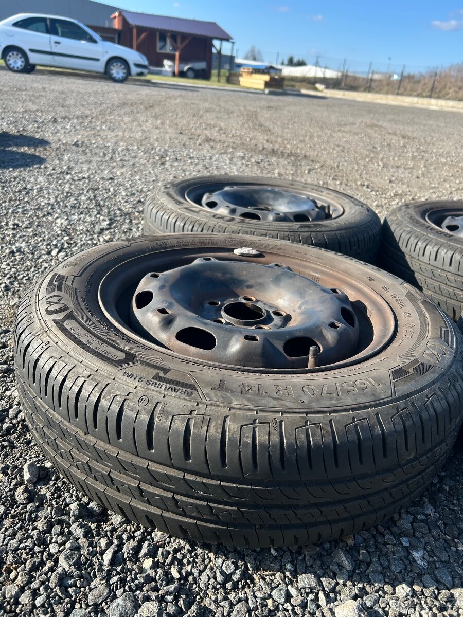 Letní sada 5x100 165/70/14 - 3