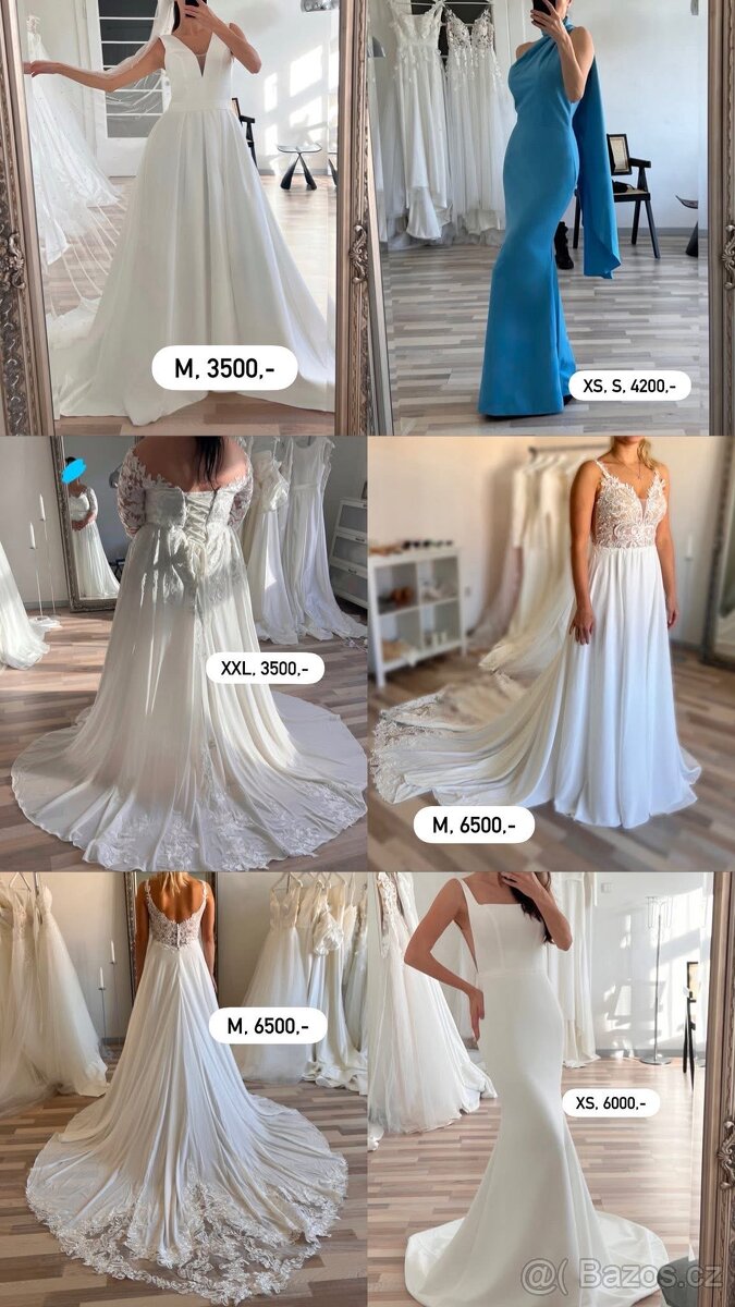 Svatební šaty- výprodej - 3