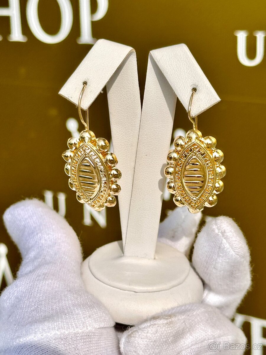 Zlaté náušnice 4,16g - 3