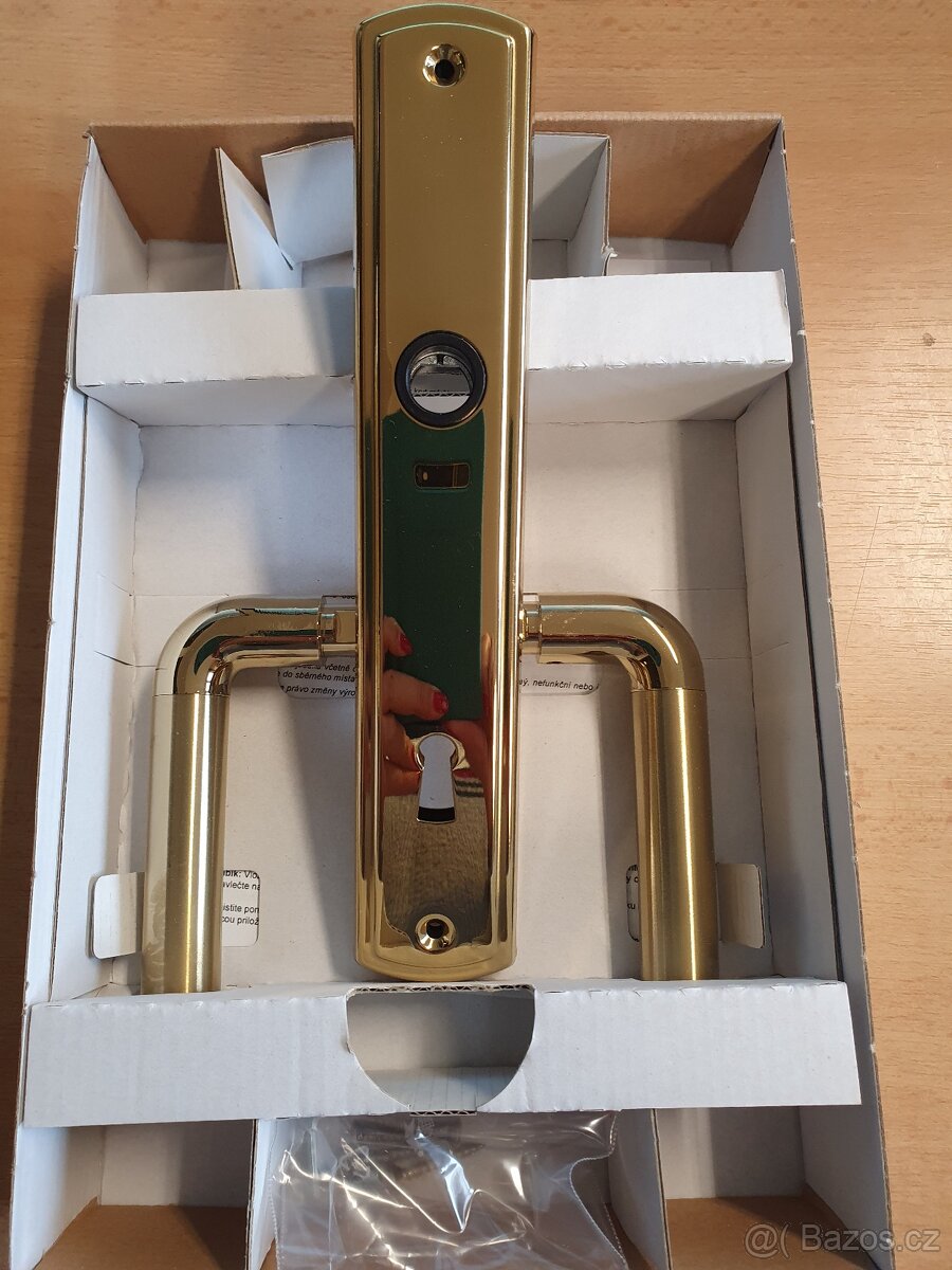 Dveřní kování PREMIO Rostex zlaté klíč - 3