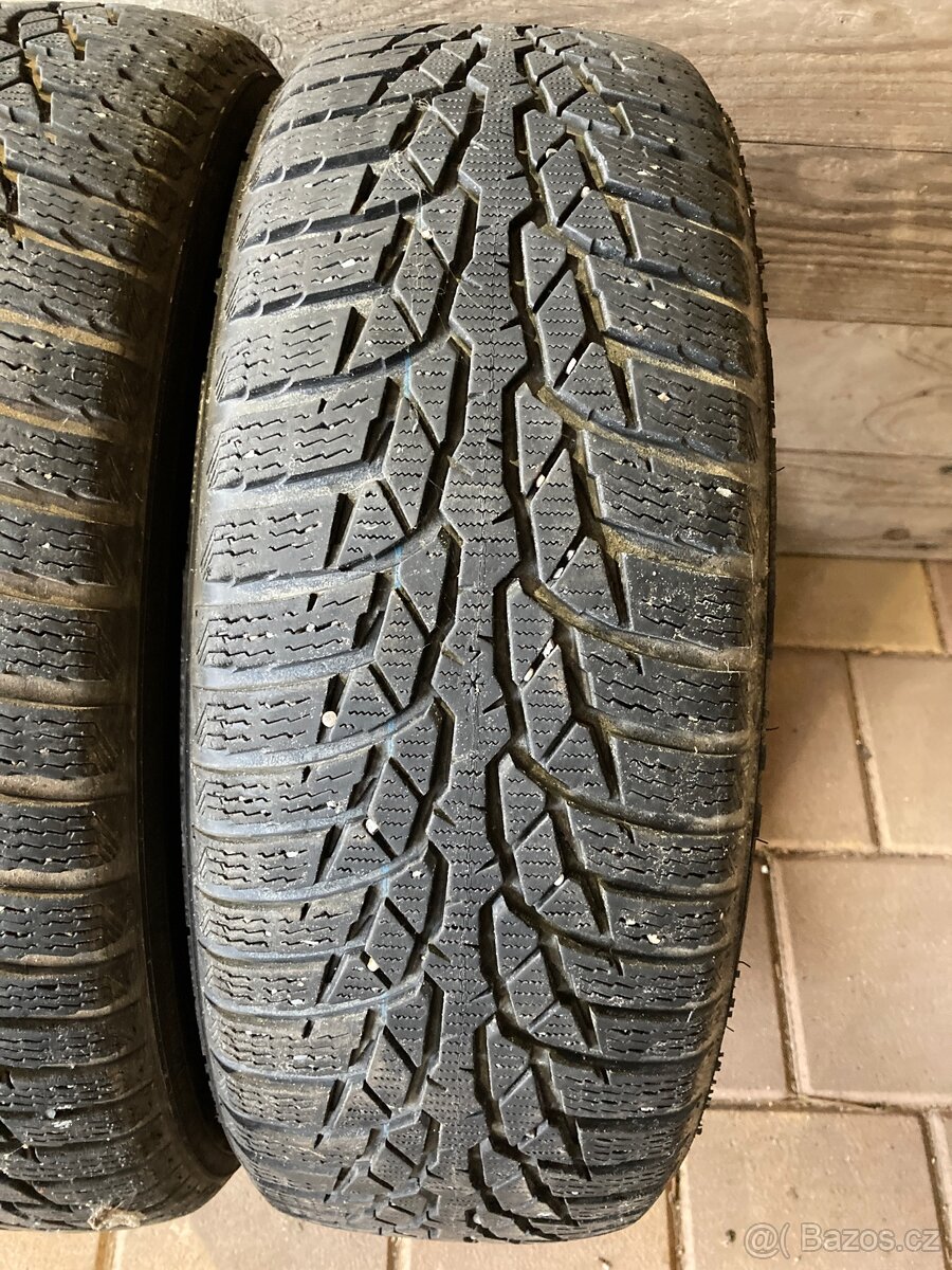 2ks zimních pneumatik 195/65/15 nokian - 3