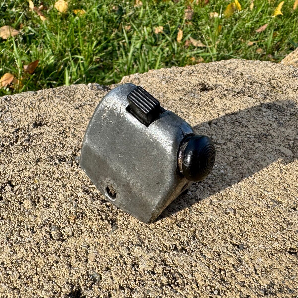 Jawa perak FJ, ČZ 125 B T - hliníkový přepínač - 3