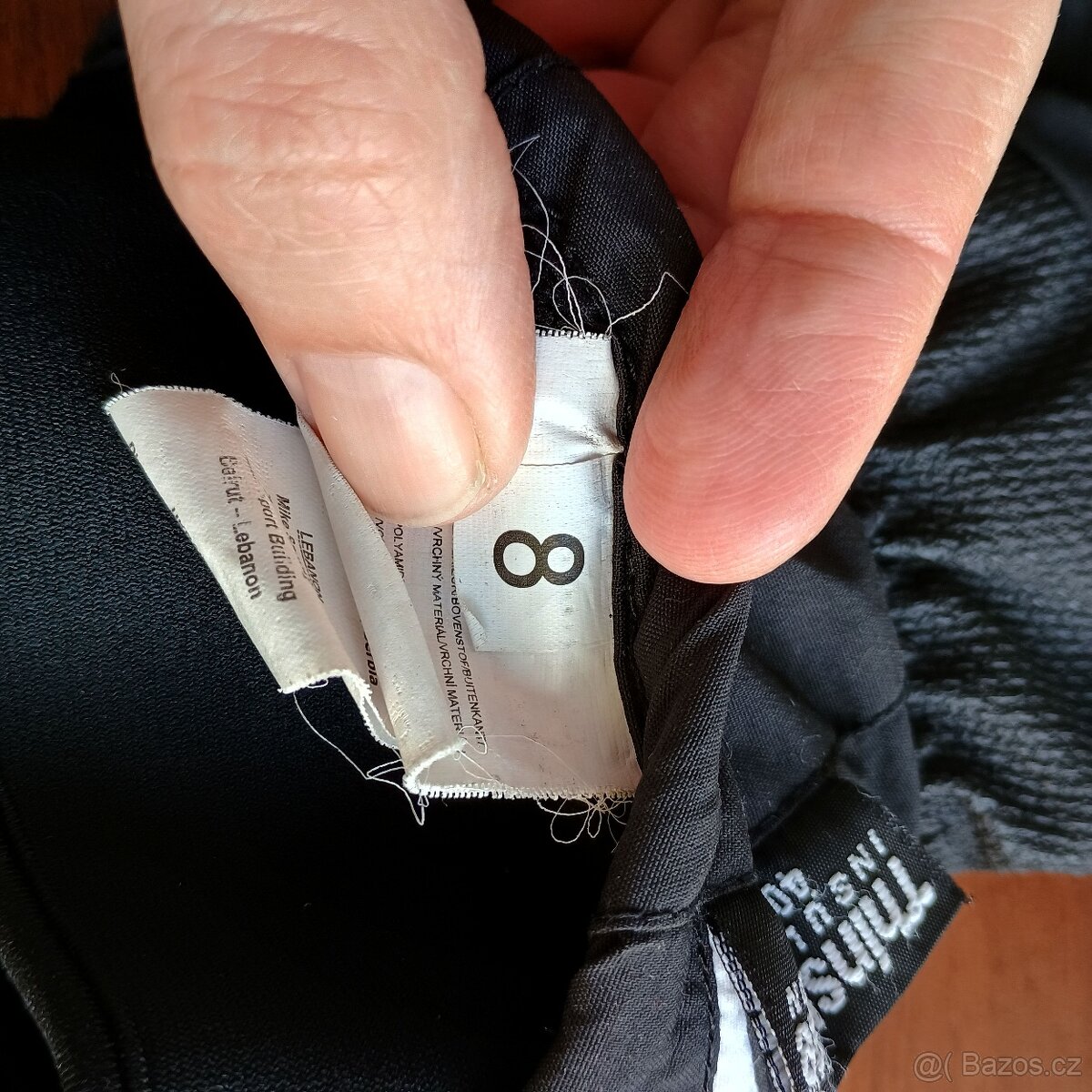 ČERNÉ LYŽAŘSKÉ RUKAVICE zn. IGUANA vel. 8 - 3