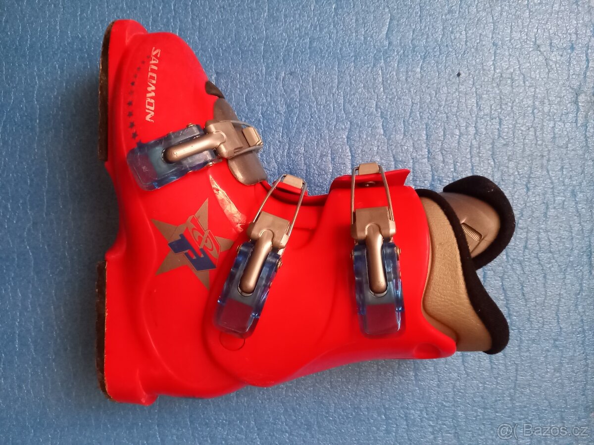 Lyže 130 cm a boty - 3