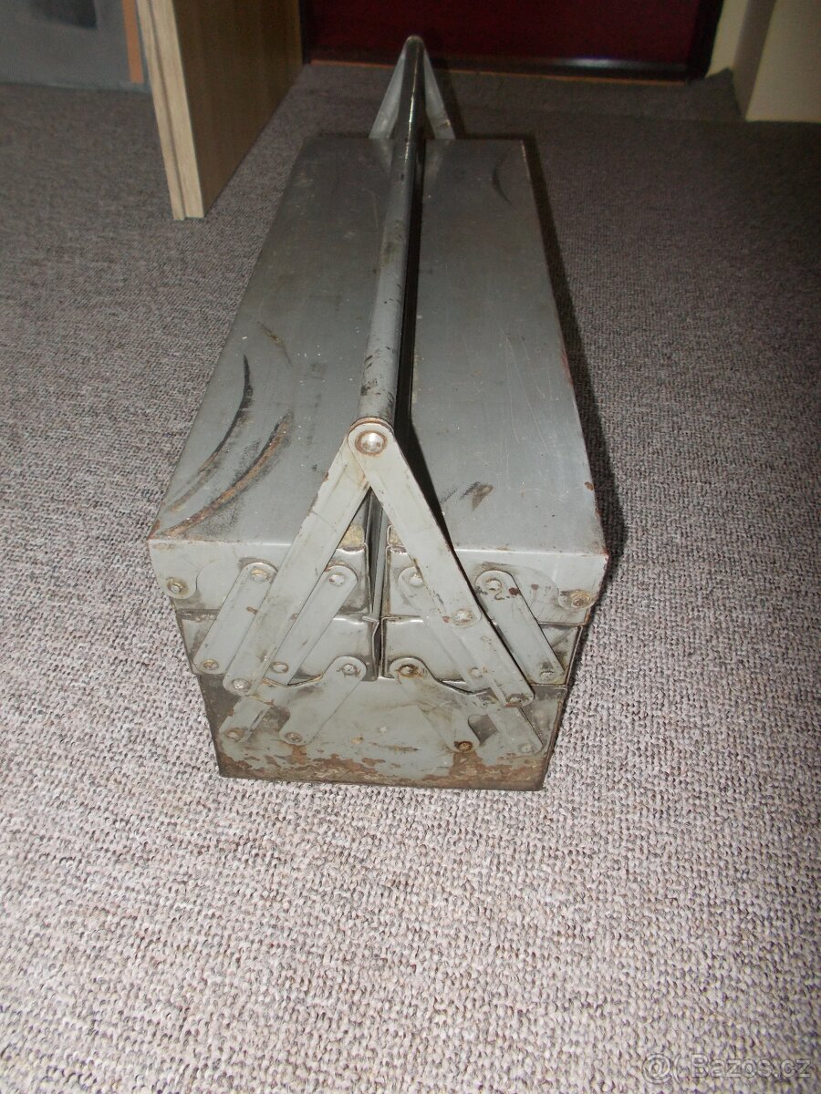 Kufr na nářadí - kovový - 3