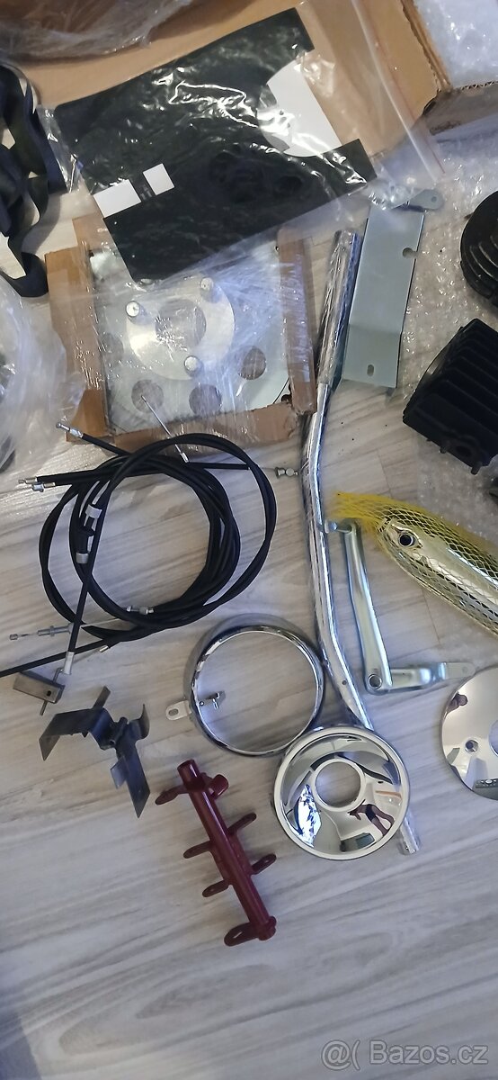 Jawa 555,550 pionyr dily +motor - 3