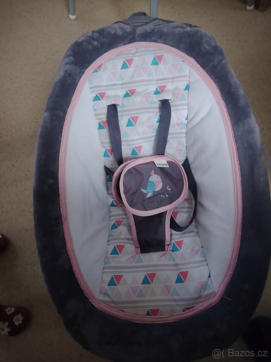 Zopa houpátko pink bird - 3