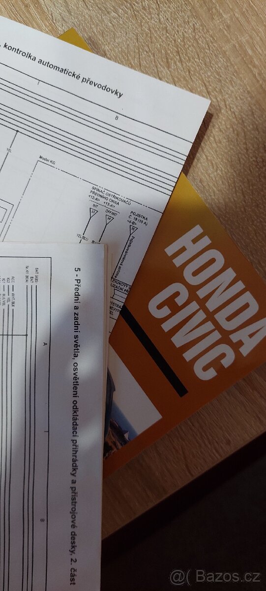 Příručka pro údržbu a opravu Honda Civic - 3